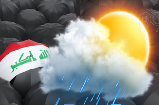 العراق على موعد مع سلسلة من المنخفضات الجوية والامطار
